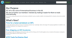 Desktop Screenshot of international-chamber.co.uk