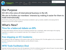 Tablet Screenshot of international-chamber.co.uk